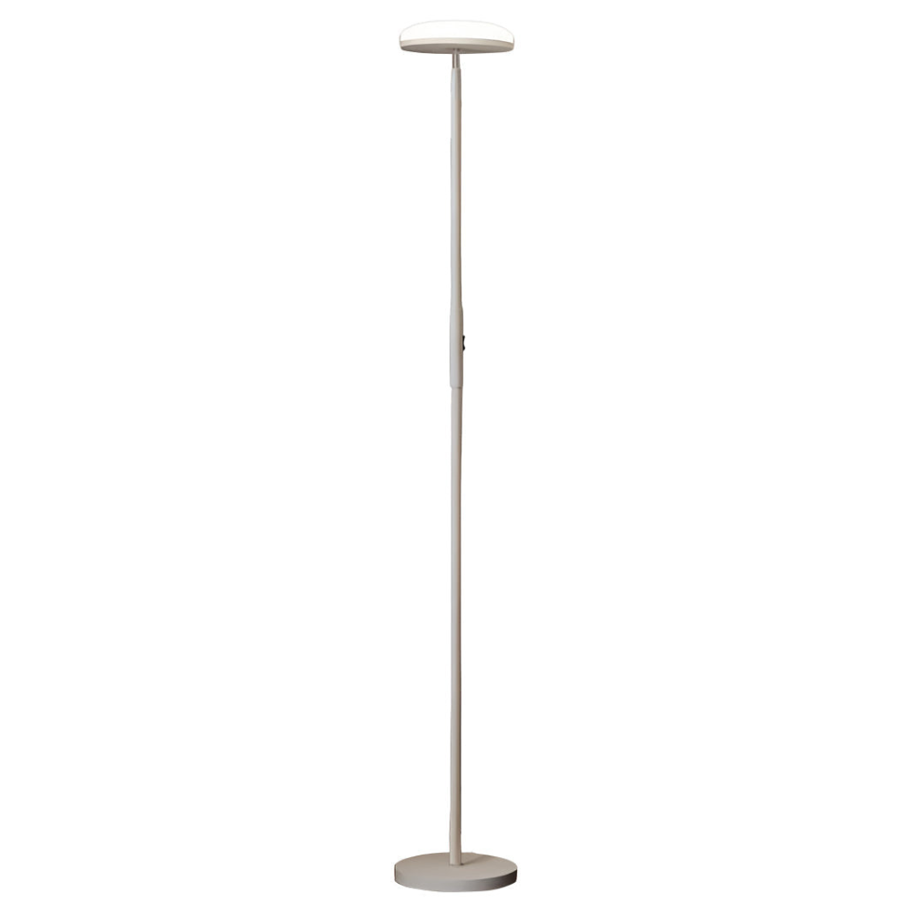 Lampadaire réglable avec rotule à 360 degrés et pied en fer mince - Architectural