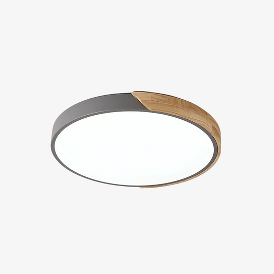 Splice Wood Flush Mount