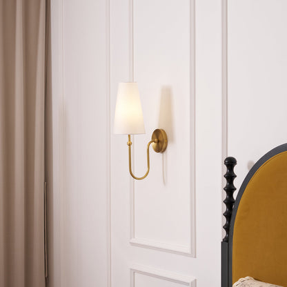 Stirrup Brass Wall Sconce