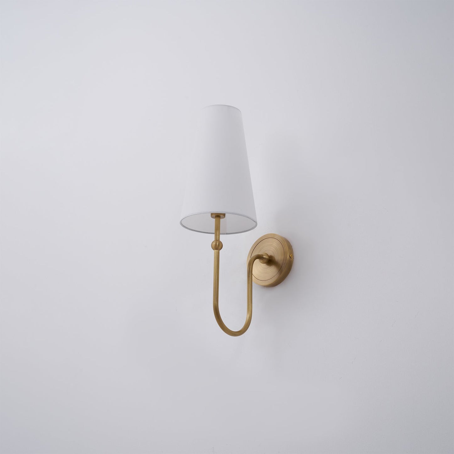 Stirrup Brass Wall Sconce