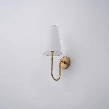 Stirrup Brass Wall Sconce