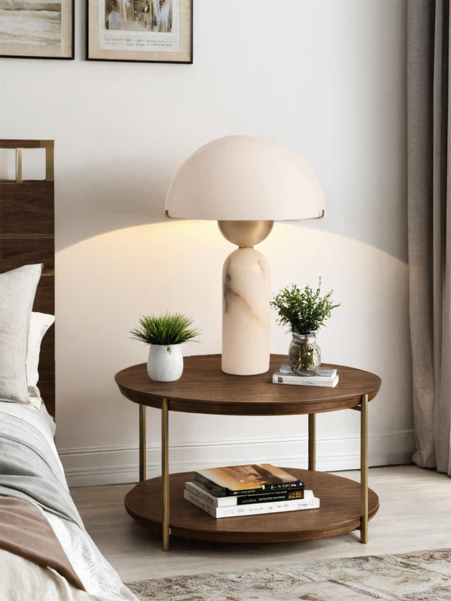 Plinth Stone Table Lamp