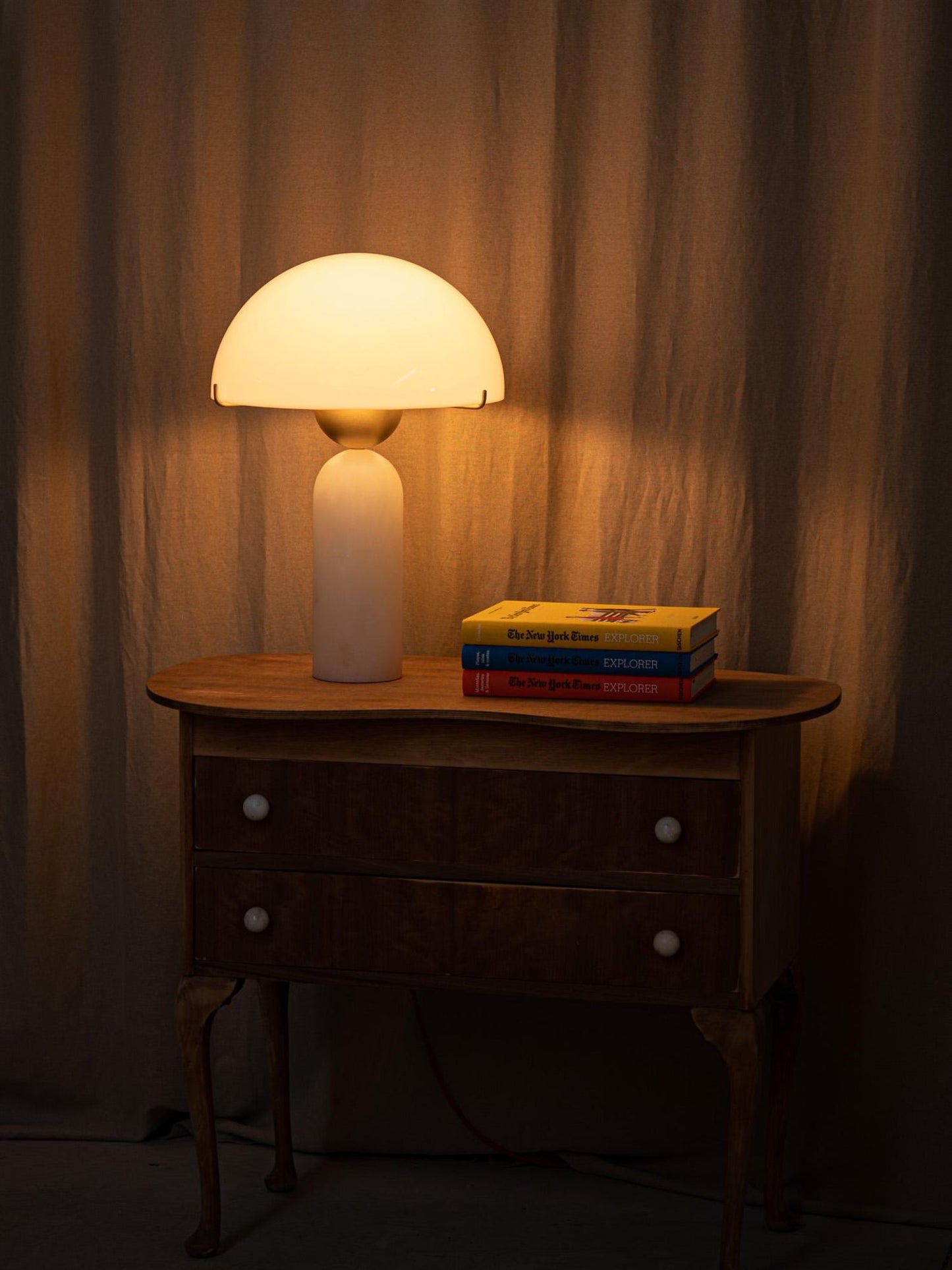 Plinth Stone Table Lamp