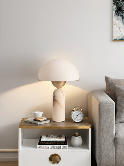 Plinth Stone Table Lamp