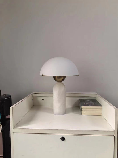 Plinth Stone Table Lamp