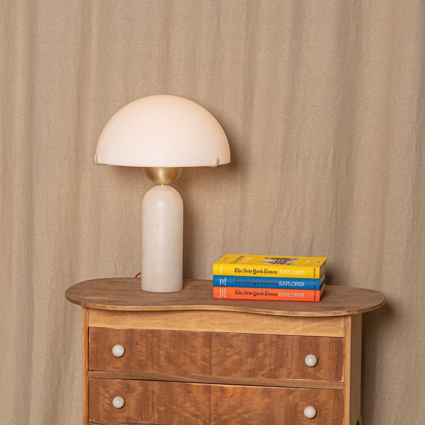 Plinth Stone Table Lamp