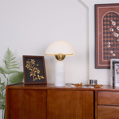 Plinth Stone Table Lamp