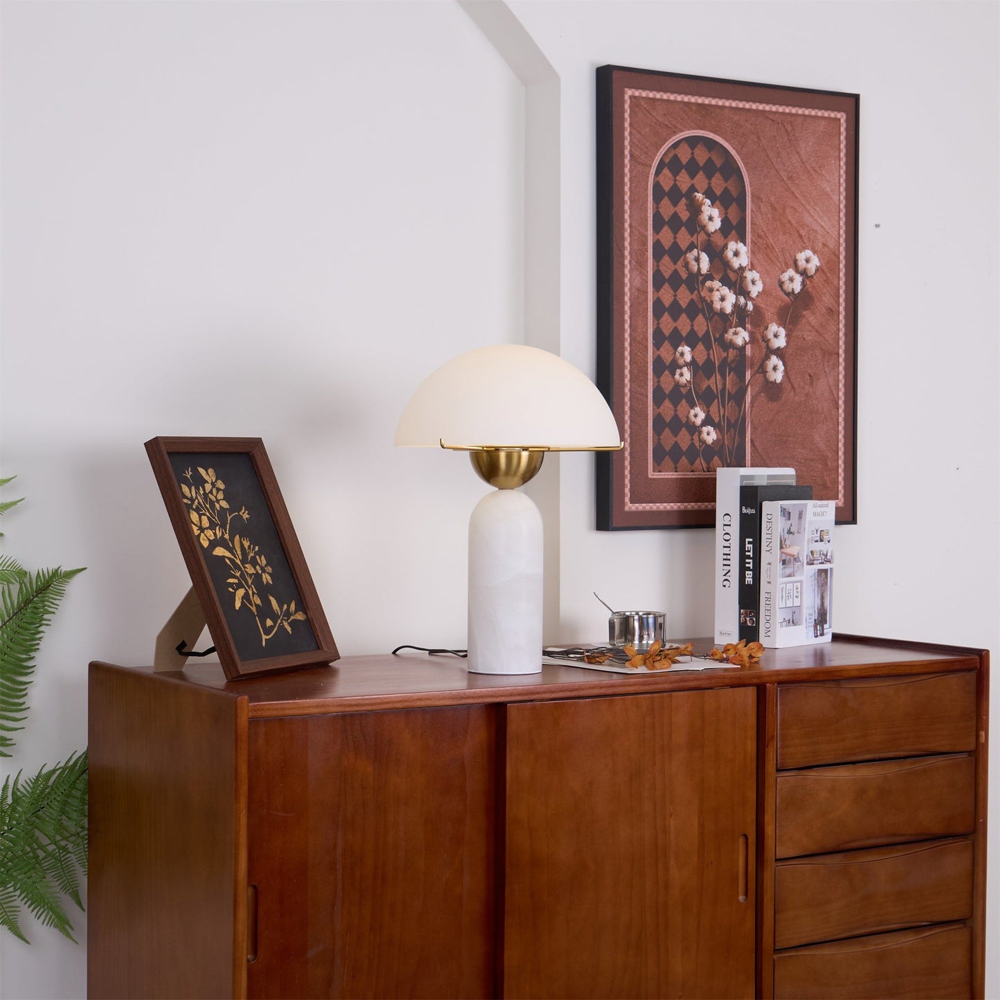 Plinth Stone Table Lamp