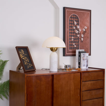 Plinth Stone Table Lamp
