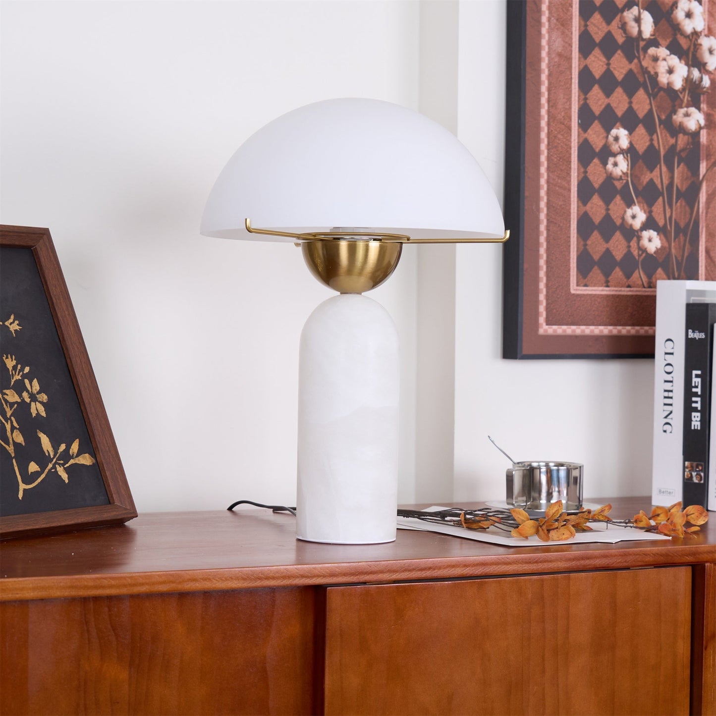 Plinth Stone Table Lamp