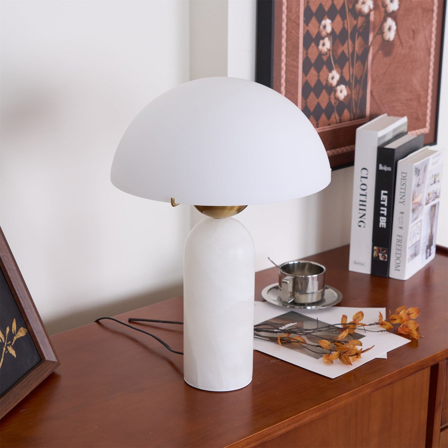 Plinth Stone Table Lamp