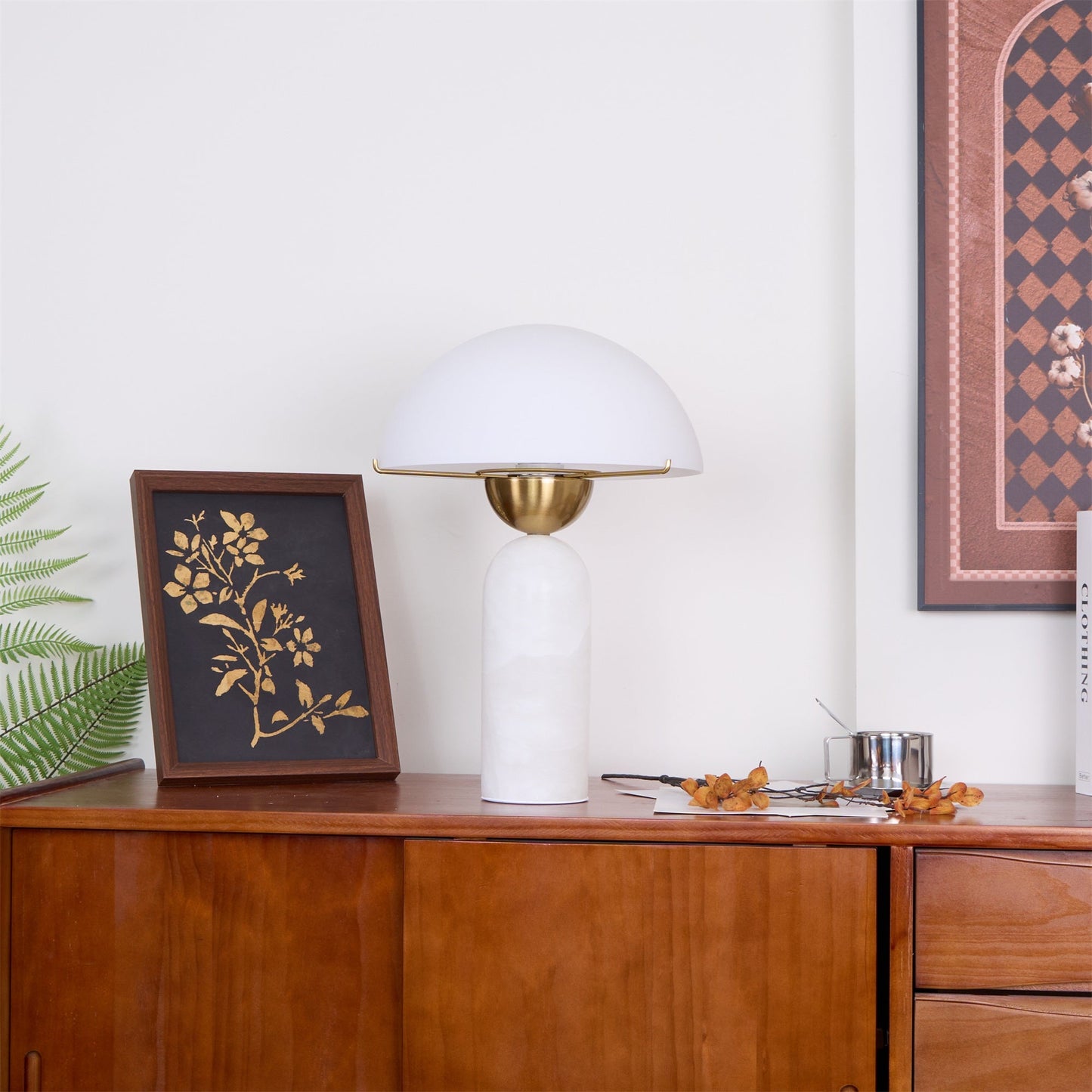 Plinth Stone Table Lamp