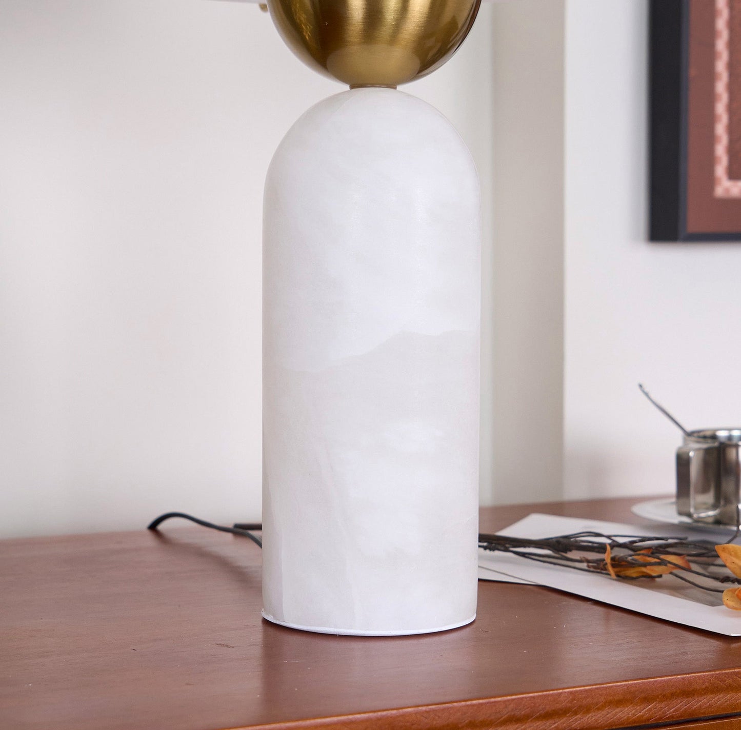 Plinth Stone Table Lamp
