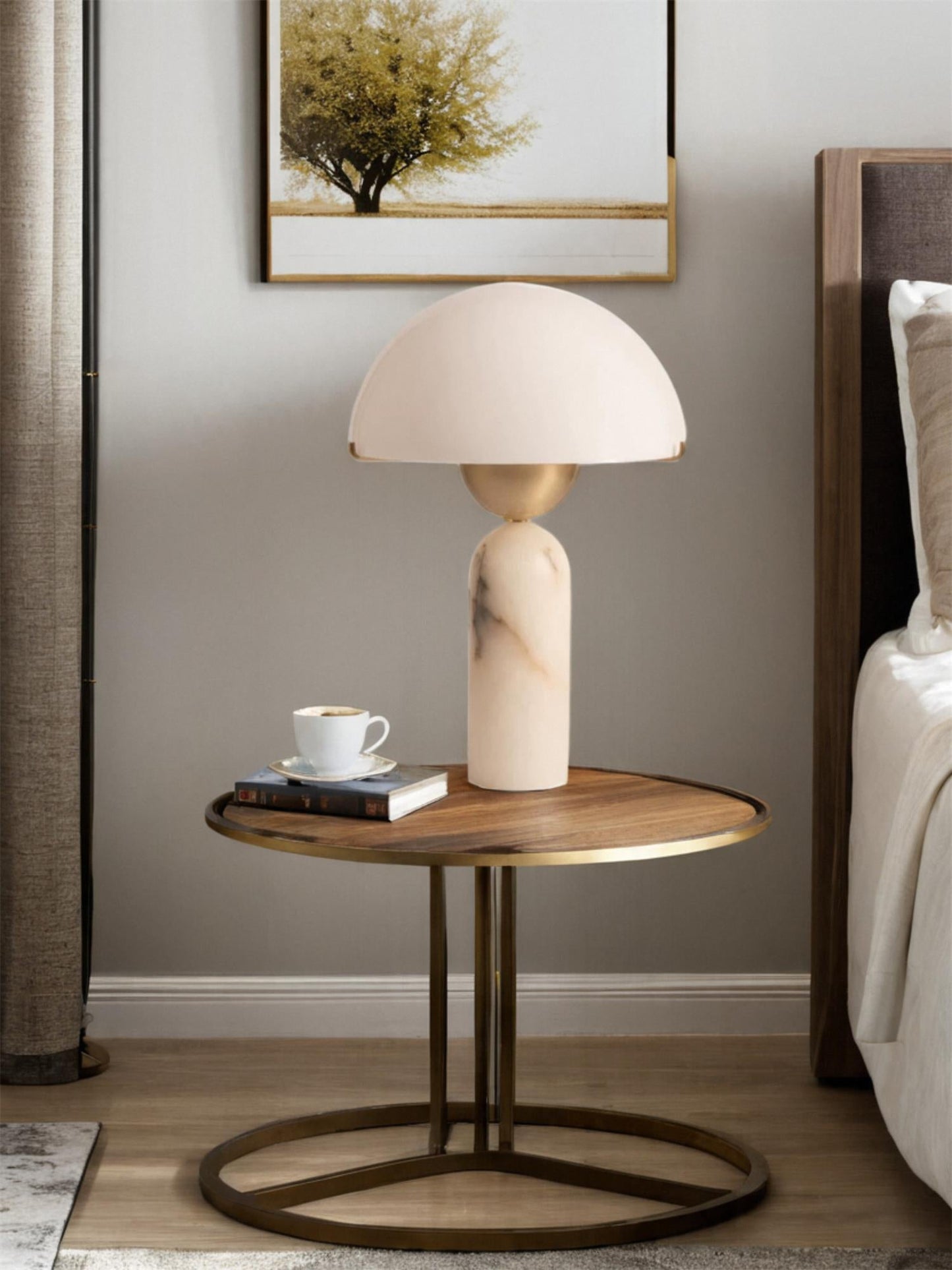 Plinth Stone Table Lamp