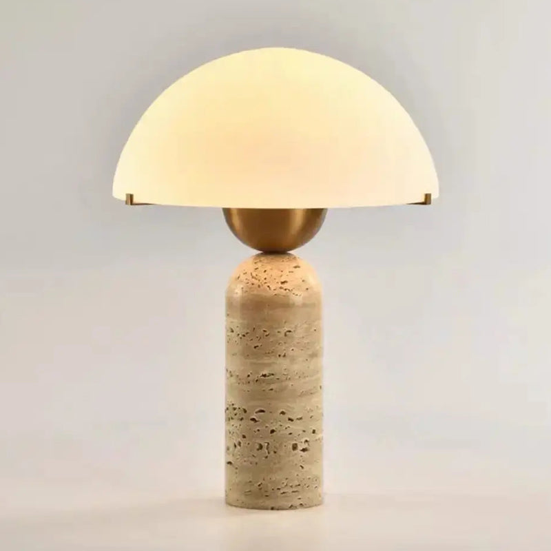 Plinth Stone Table Lamp