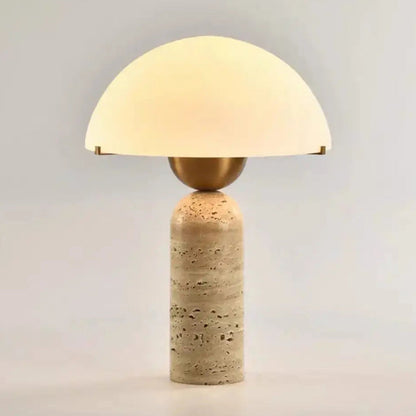 Plinth Stone Table Lamp