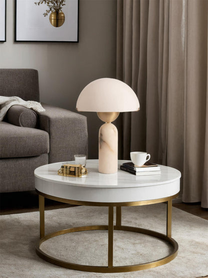 Plinth Stone Table Lamp