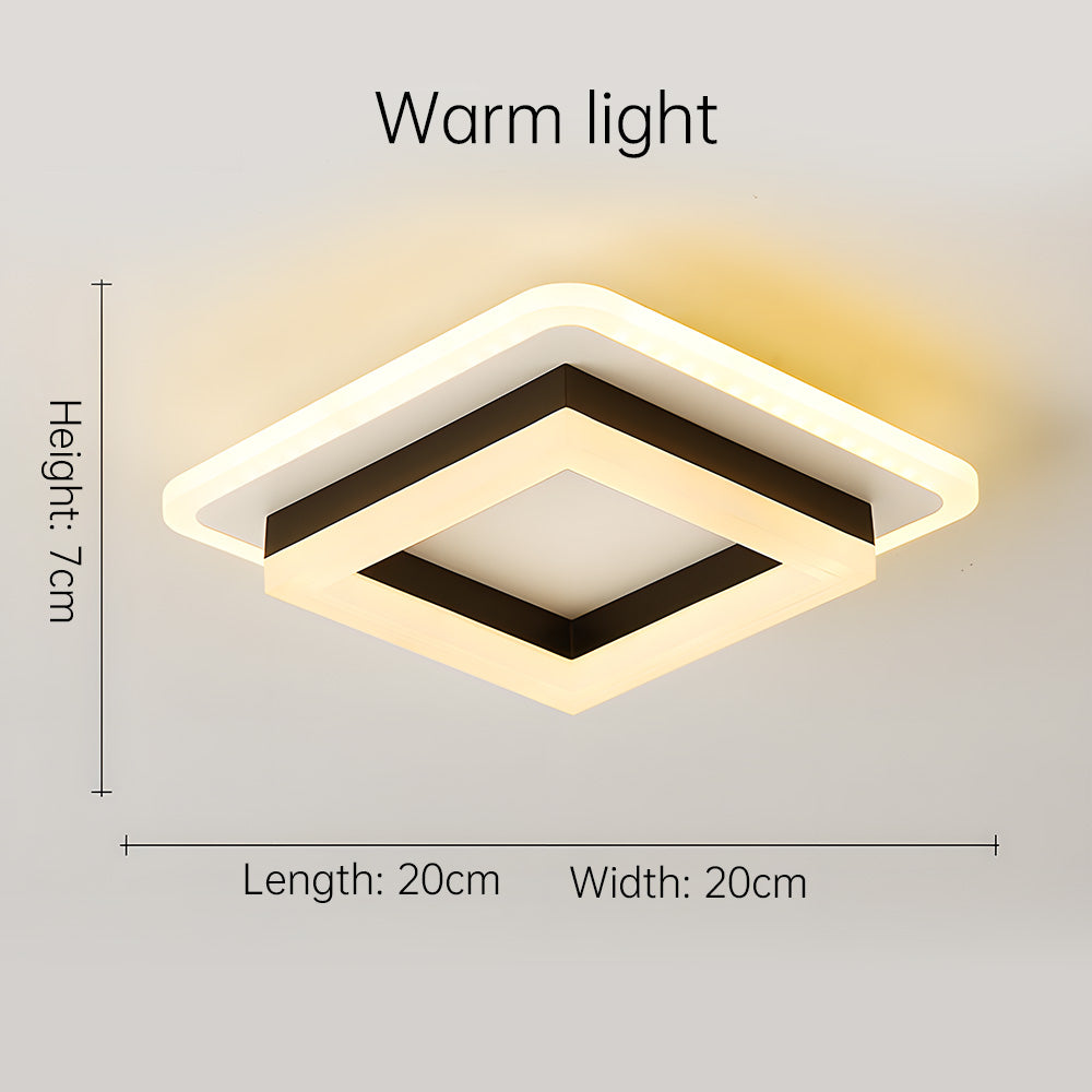 Bezel LED Flush Mount