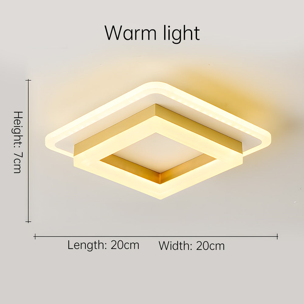 Bezel LED Flush Mount