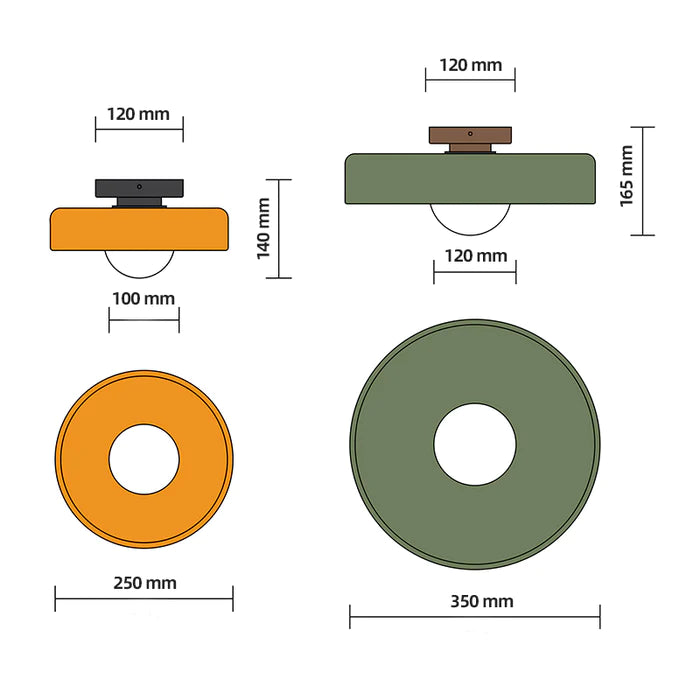 Sonnet Wall & Ceiling Light