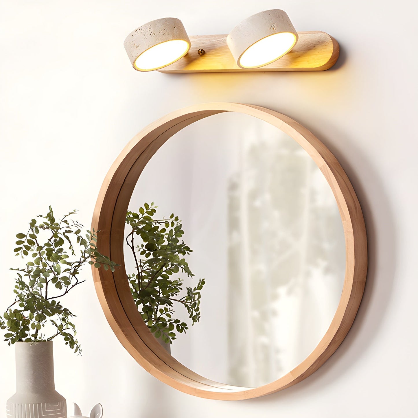 Travertine Array Wall Light