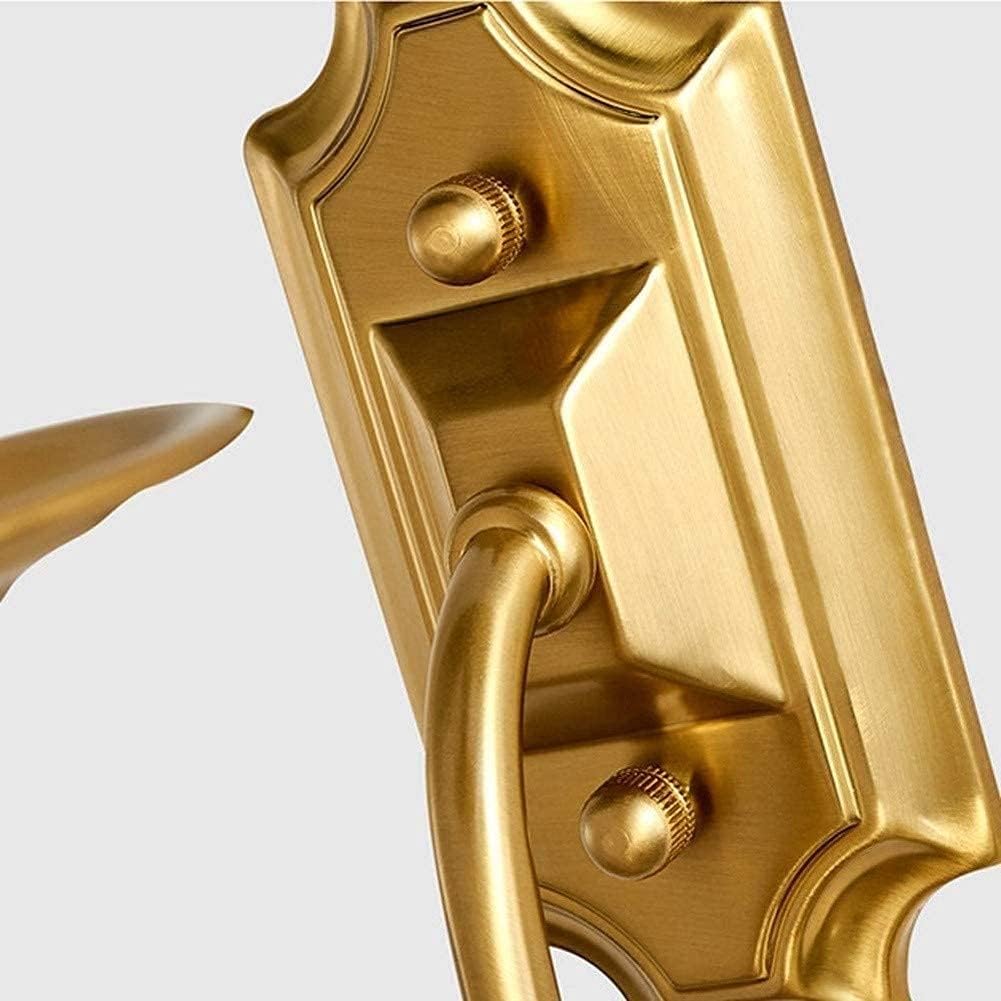 Lyre Brass Wall Sconce