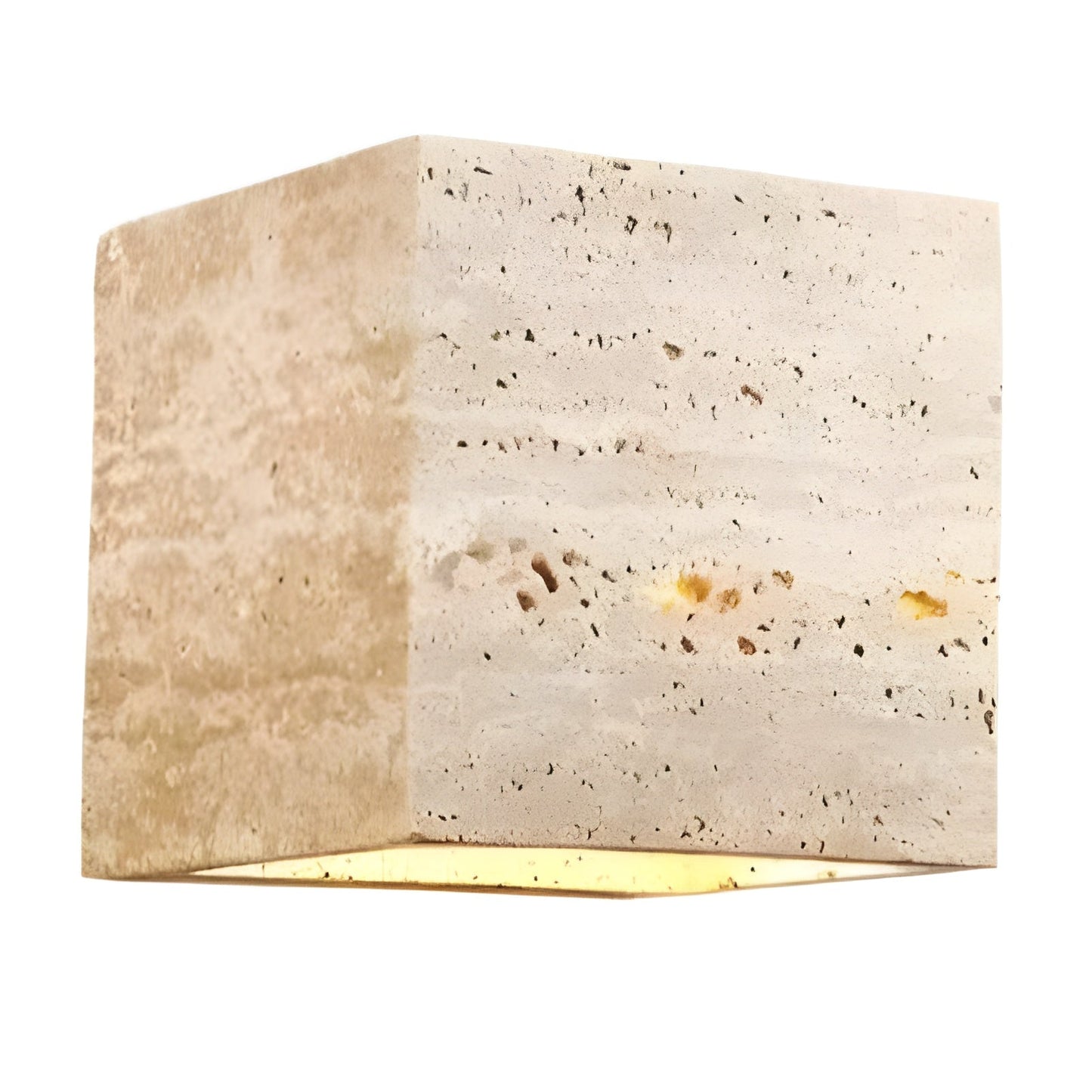 Sentinel Travertine Wall Light