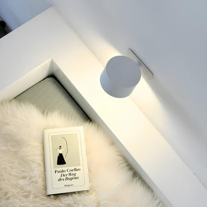 Pivot Stick-On Wall Light – 360° Magnetic Cordless Rechargeable Reading Lamp